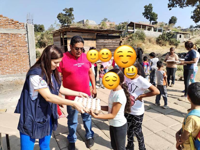 Entrega de alimentos
